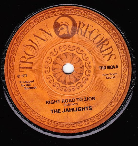 英7 Jahlights Right Road To Zion TRO 9034 Trojan Records 00080