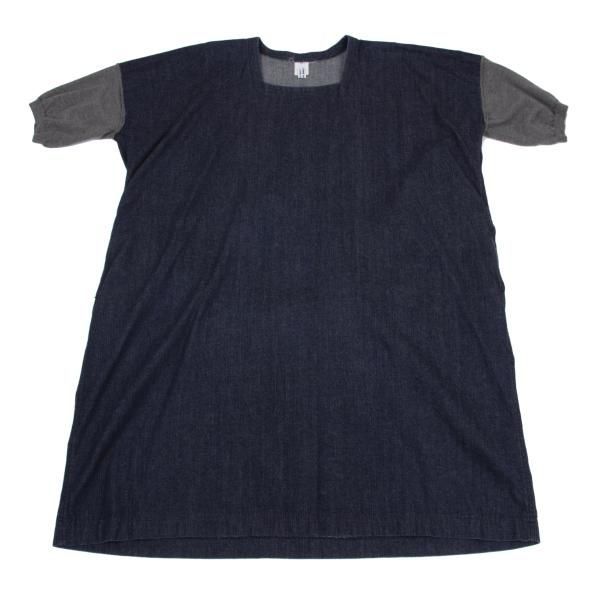 コムコム コムデギャルソンCOMME des GARCONS ニット切替スクエア