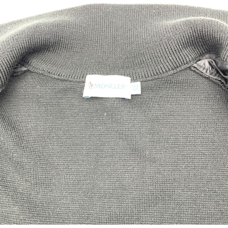 ダウンカーディガン ブラック