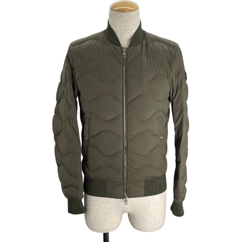 モンクレール MONCLER BORELY ダウンジャケット カーキ ナイロン メンズ