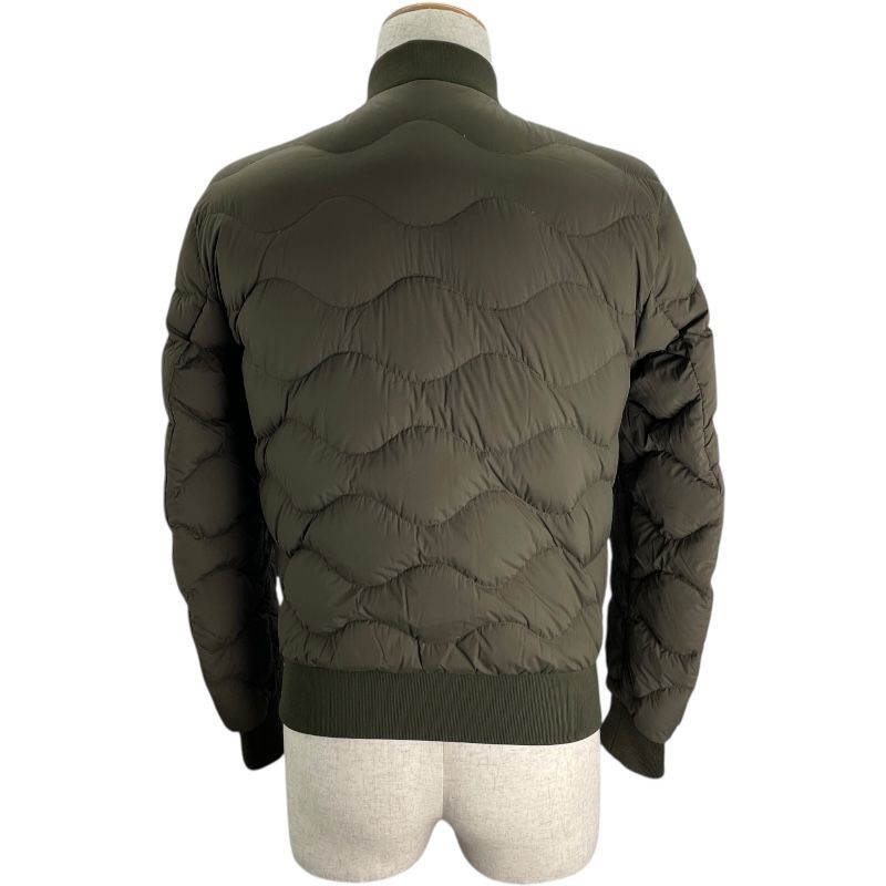 モンクレール MONCLER BORELY ダウンジャケット カーキ ナイロン メンズ