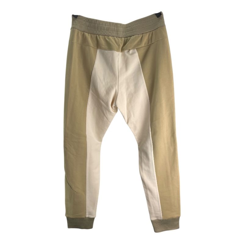 フェンディ FENDI FFロゴバイカラースウェードパンツ FAB 562 ベージュ コットン メンズ パンツ