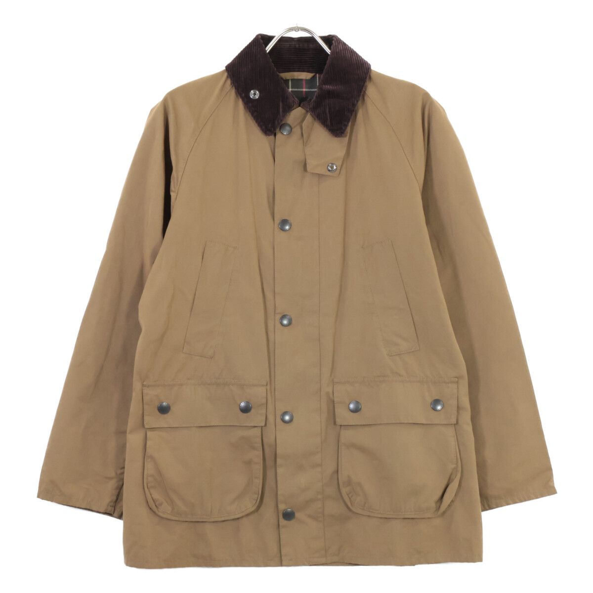 Barbour バブアー カーキ ピーチスキン 3ワラント ジャケット 36