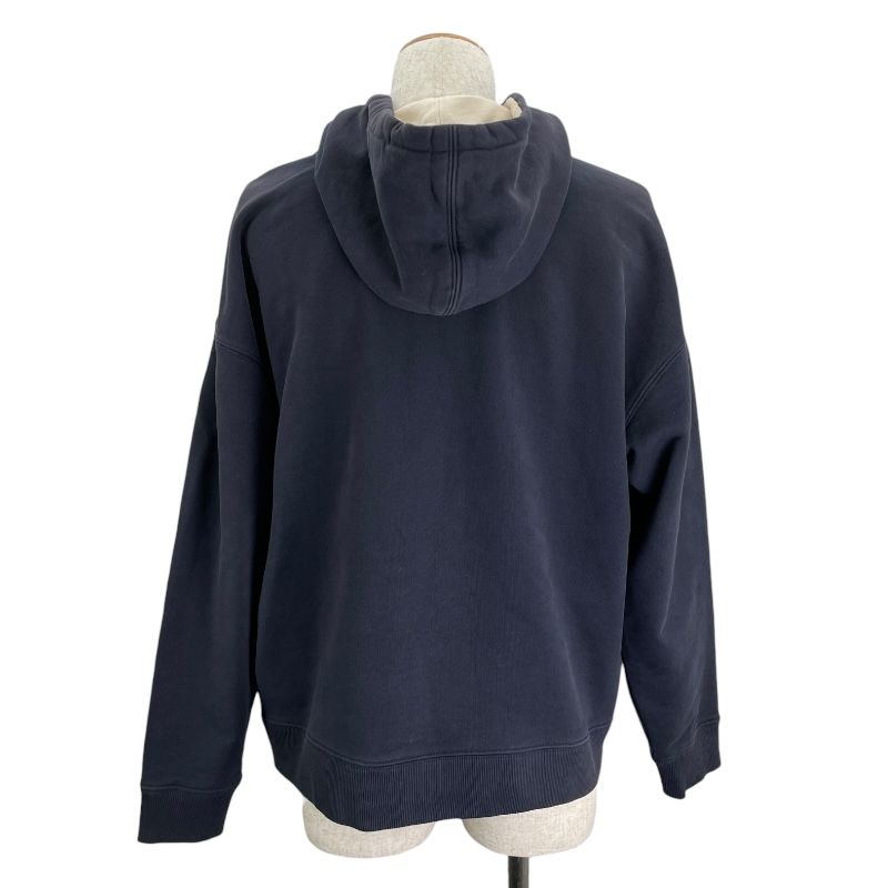 Valentino ネイビー ロゴパーカー ヴァレンティノ VALENTINO フロントロゴワッペン プルオーバーパーカー