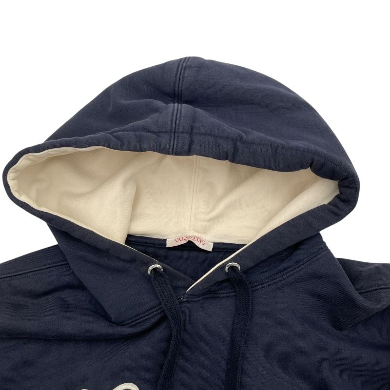 ヴァレンティノ VALENTINO フロントロゴワッペン プルオーバーパーカー