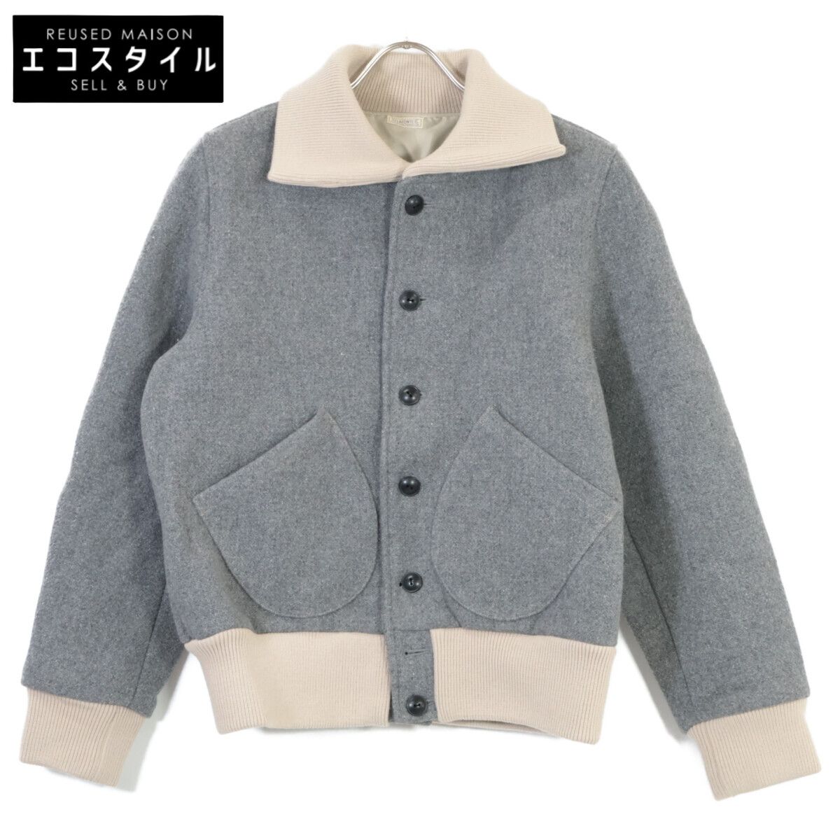 BELAFONTE ベラフォンテ PAGTIME RIFFS ON THE CLASSIC AMERICAN VARSITY JACKET L