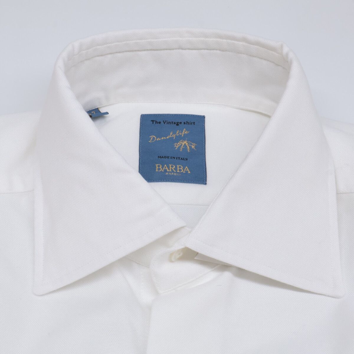 BARBA バルバ ﾀﾞﾝﾃﾞｨﾗｲﾌ ﾎﾜｲﾄ ｺｯﾄﾝ ｼｬﾂ 37 - メルカリ