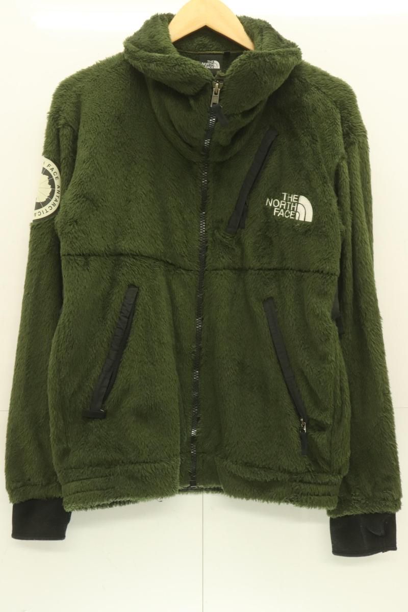 THE NORTH FACE メンズフリースジャケット L ANTARCTICA VERSA LOFT JACKET 緑 グリーン ロゴ