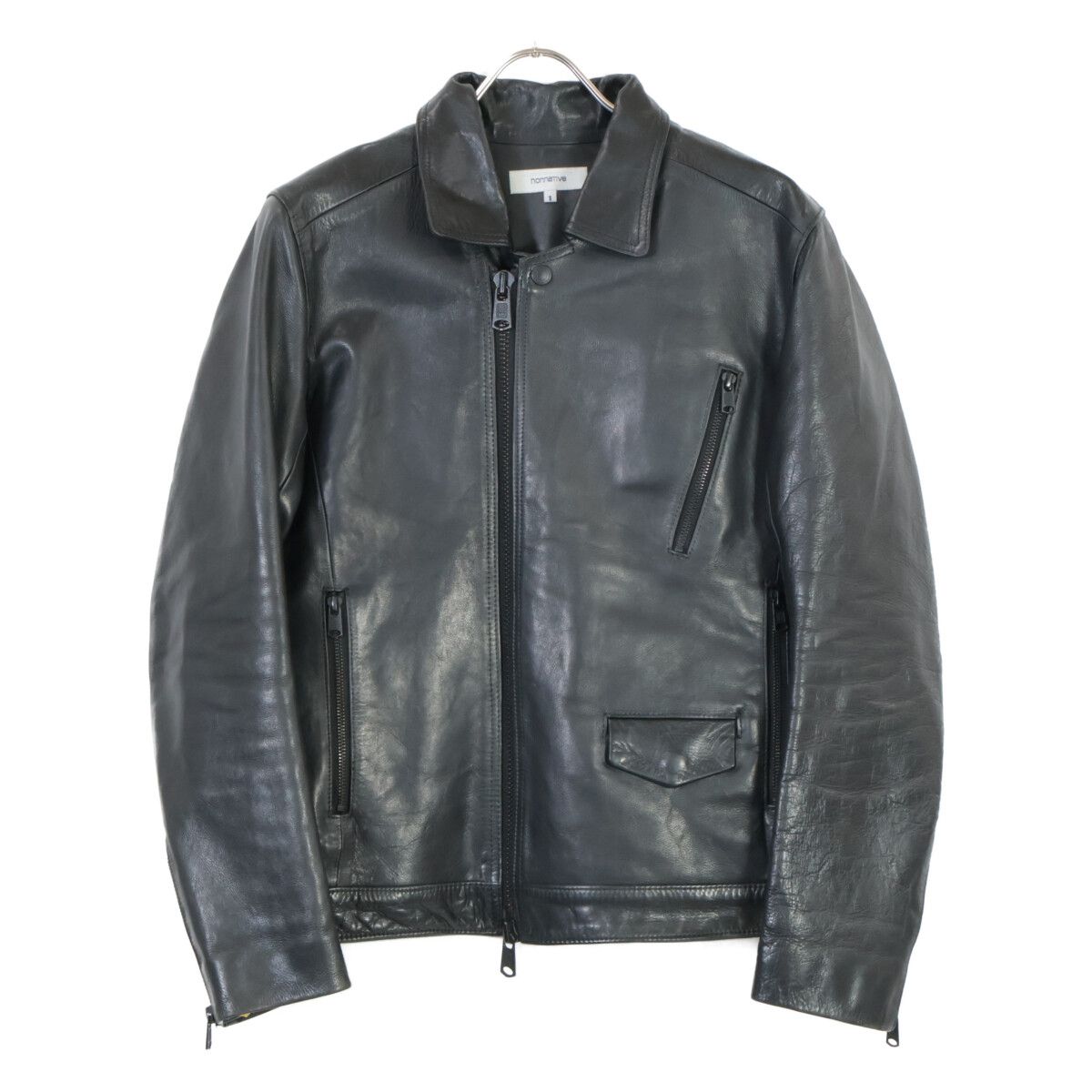 nonnative ノンネイティブ TNP-NN-J-6003 カウレザー ライダース 1
