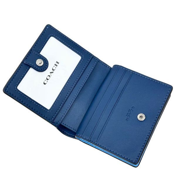 コーチ 財布 レディース COACH 折り財布 最高 レザー スナップ