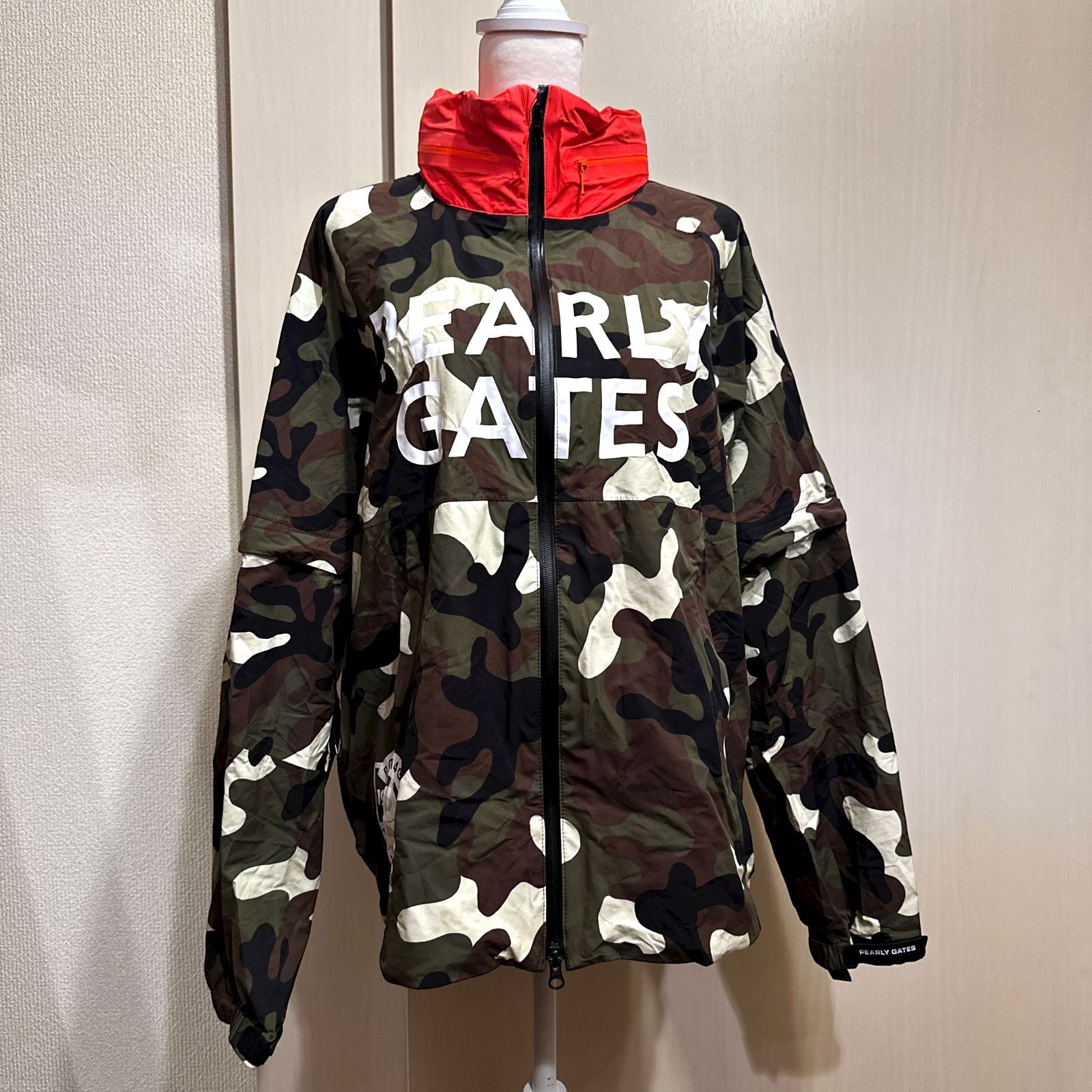 PEARLY GATES ジャケット カモフラ サイズ6 HR0768 - メルカリ