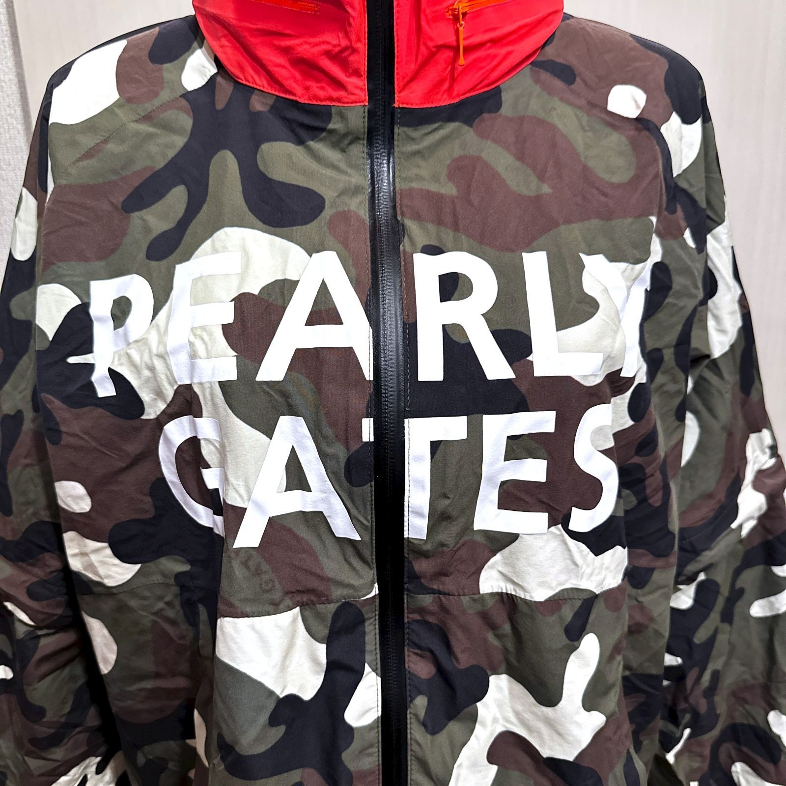 PEARLY GATES ジャケット カモフラ サイズ6 HR0768 - メルカリ
