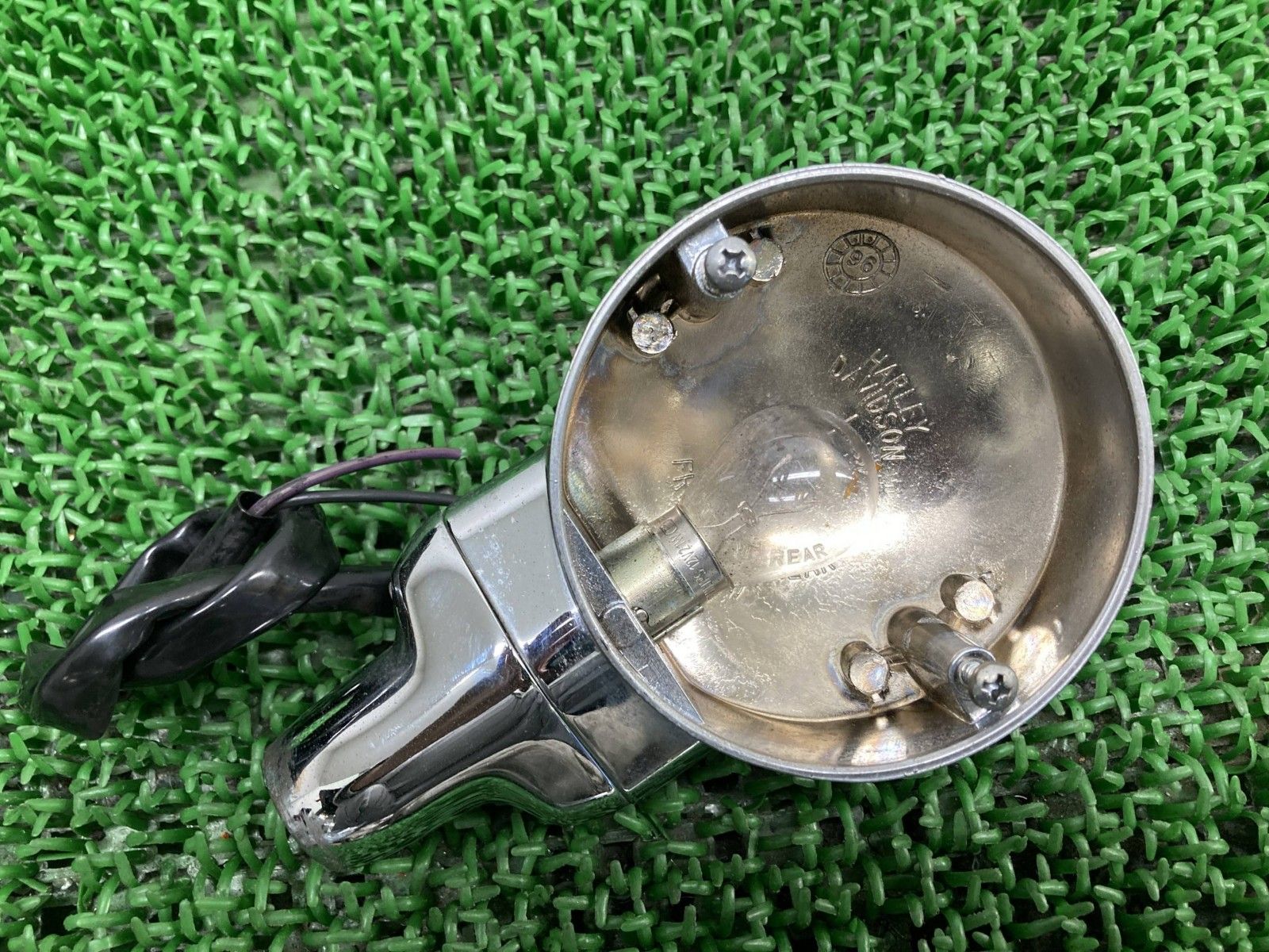 ハーレーショベルヘッド ホースシューオイルタンク 取り付けブラケット