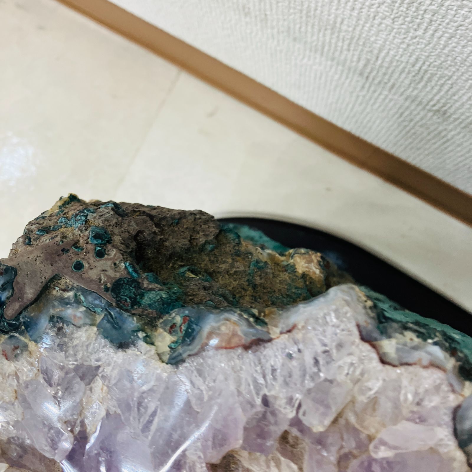 置物 アメジストクラスター