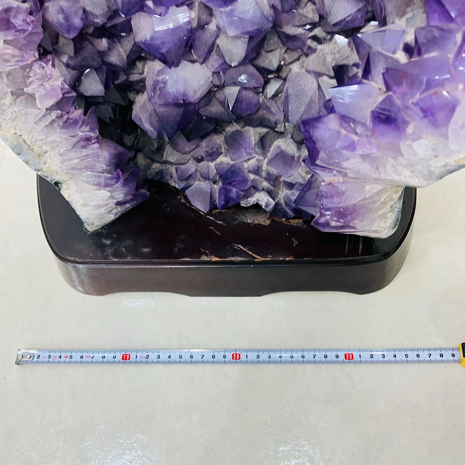 置物 アメジストクラスター