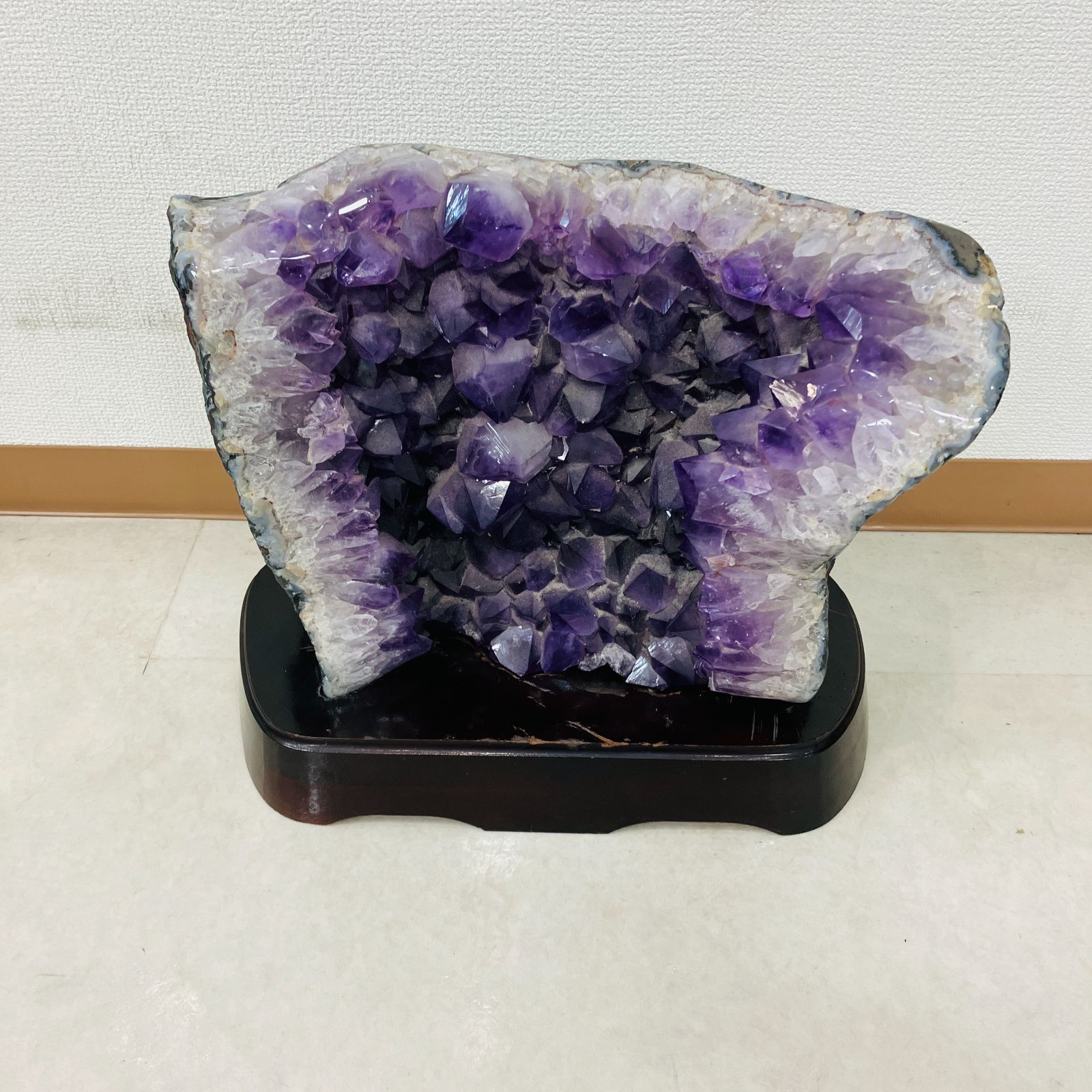 A 置物 アメジストクラスター アメジストドーム