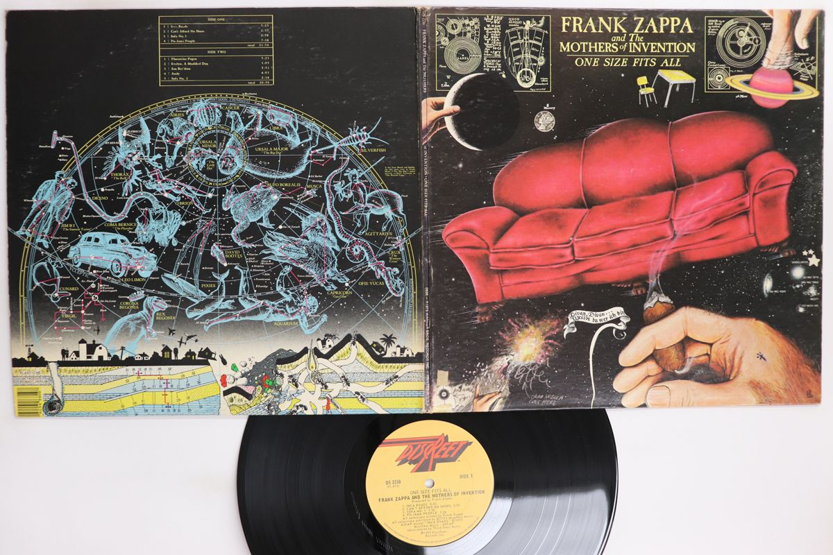 LP/GF Frank Zappa & Mothers Of Invention One Size Fits All DS2216