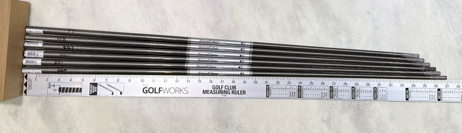 AEROTECH SteelFiber スチールファイバー i80 S 5-PW アイアン用