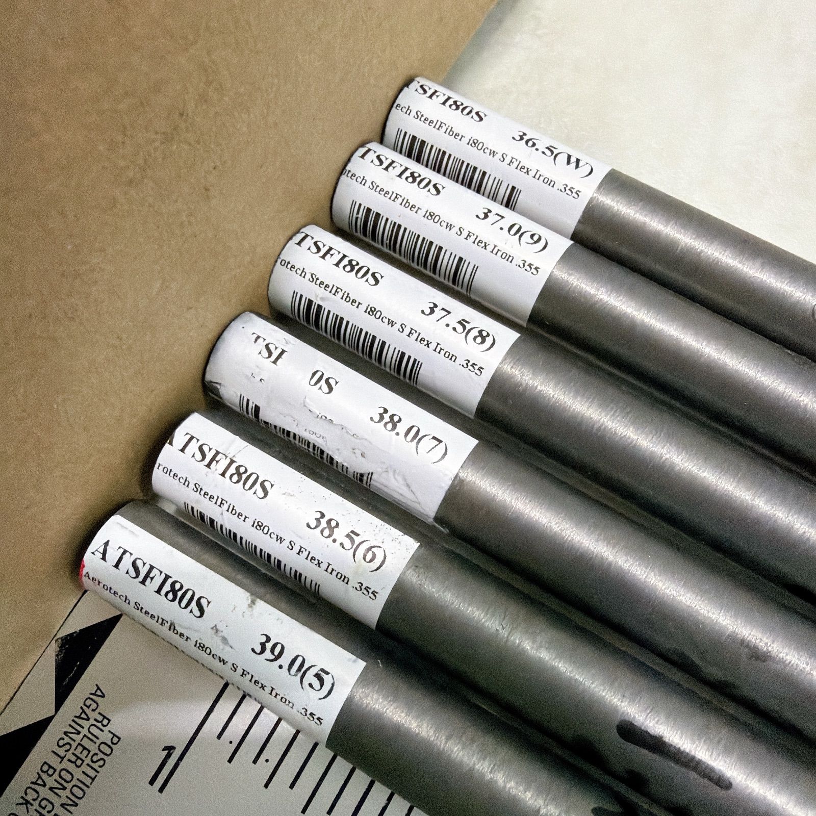 AEROTECH SteelFiber スチールファイバー i80 S 5-PW アイアン用