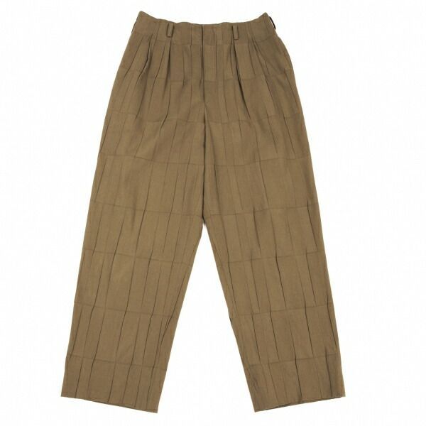 LA9081 ヨーガンレール ベスト ジレ ブラウン 茶色 コットン100％ M