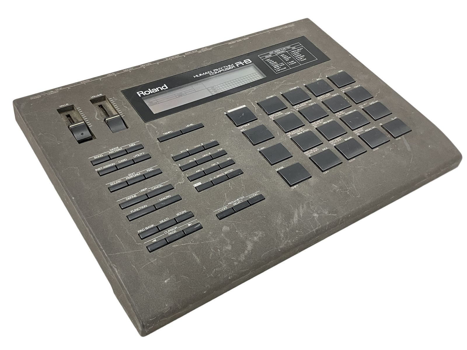 Roland R 8 HUMAN RHYTHM リズムマシン ローランド ヒューマン リズム コンポーザー 音響機材