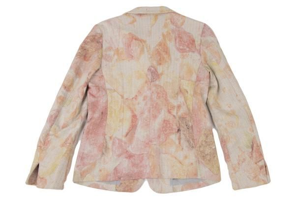 イッセイミヤケハートジャケット イッセイミヤケ ハートISSEY MIYAKE HaaT パステルジャガード4B