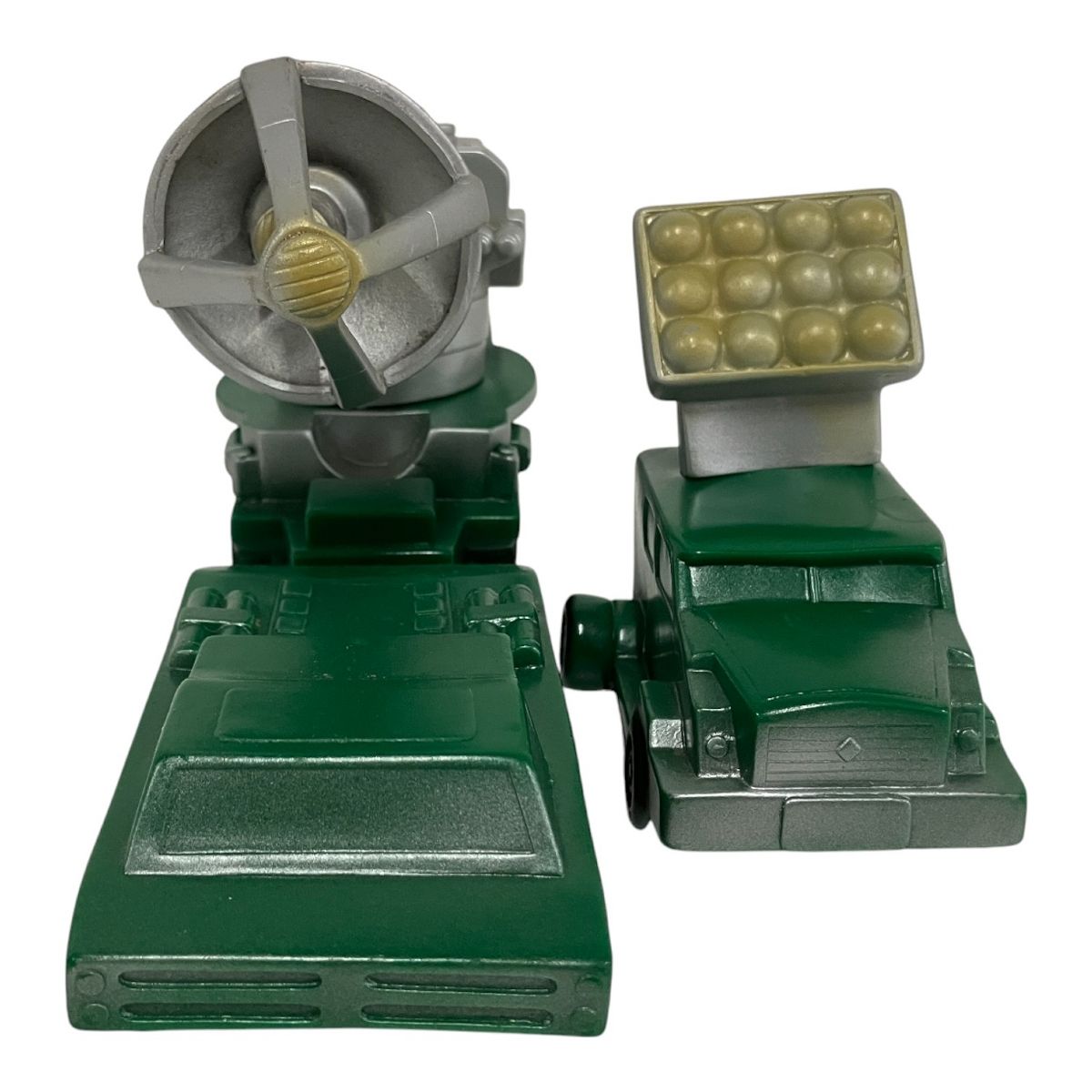 マルサン 電撃怪獣大作戦 メーサー 殺獣光線車 牽引車 照明車 3点セット 東宝 特撮 怪獣 MARUSAN