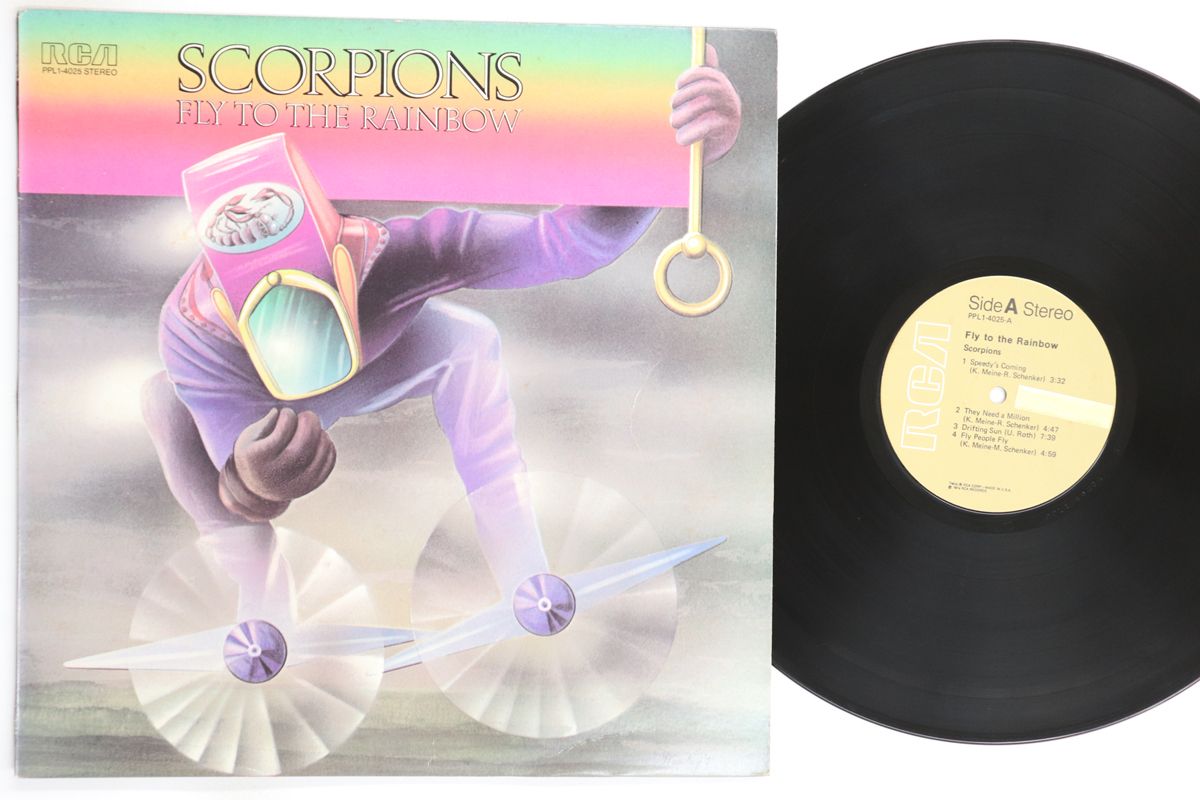 米LP Scorpions Fly To The Rainbow PPL14025 RCA /00260 - メルカリ