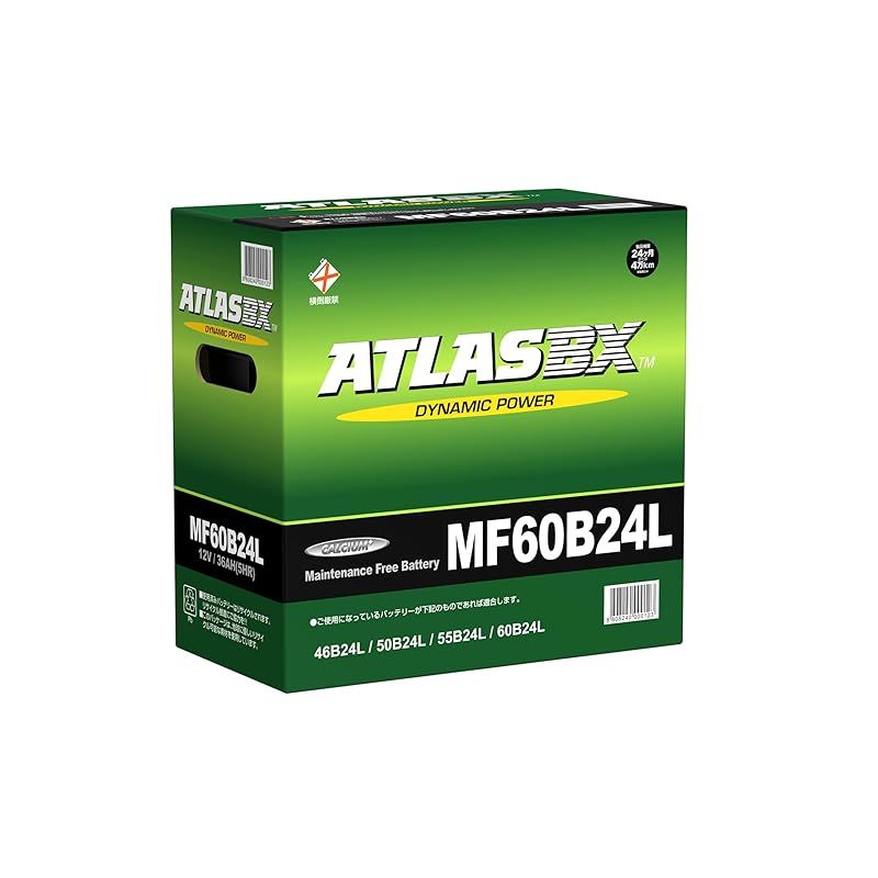 ATLASBX アトラス 国産車バッテリー Dynamic Power AT MF 60 B 24 L
