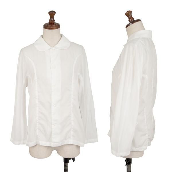 コムデギャルソンCOMME 高品質 des GARCONS ポリラウンドカラーシャツ