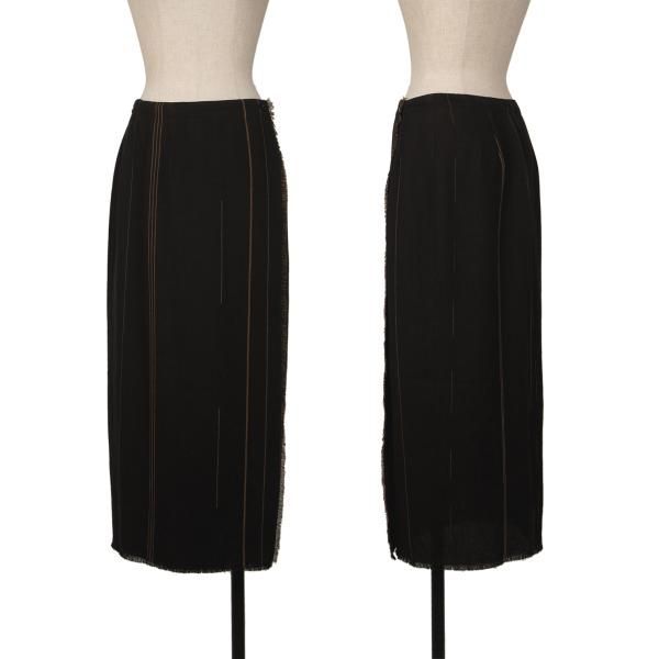 ヨーガンレール JURGEN LEHL ラップ スカート タイト 巻き タック