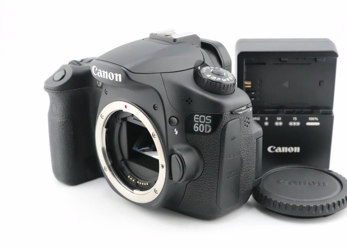 ☆極上品☆キヤノン CANON EOS 60D ボディ 充電器付☆ W1210＃3905