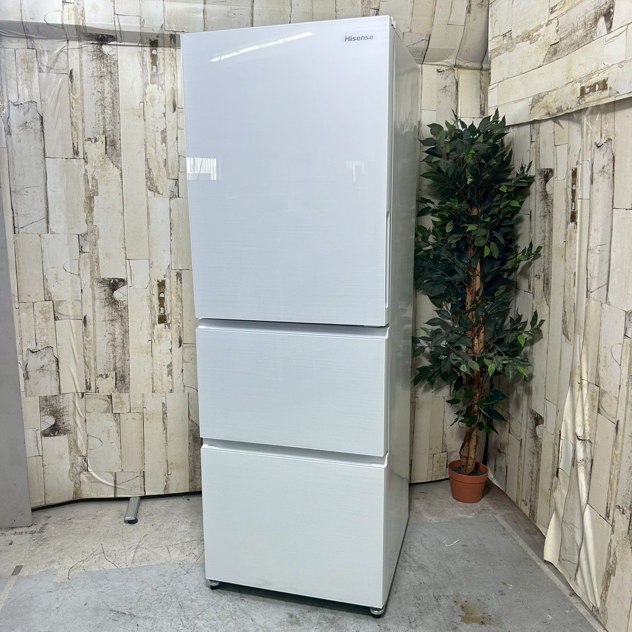 2023年製】美品 Hisense ハイセンス HR-G36E3W ノンフロン冷凍冷蔵庫 