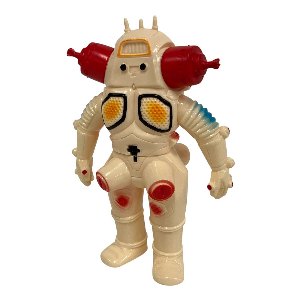 バンダイ B-CLUB ブルマァク 新 復刻版怪獣シリーズ キングジョー クリーム成型 ウルトラセブン 円谷 ソフビ kaiju