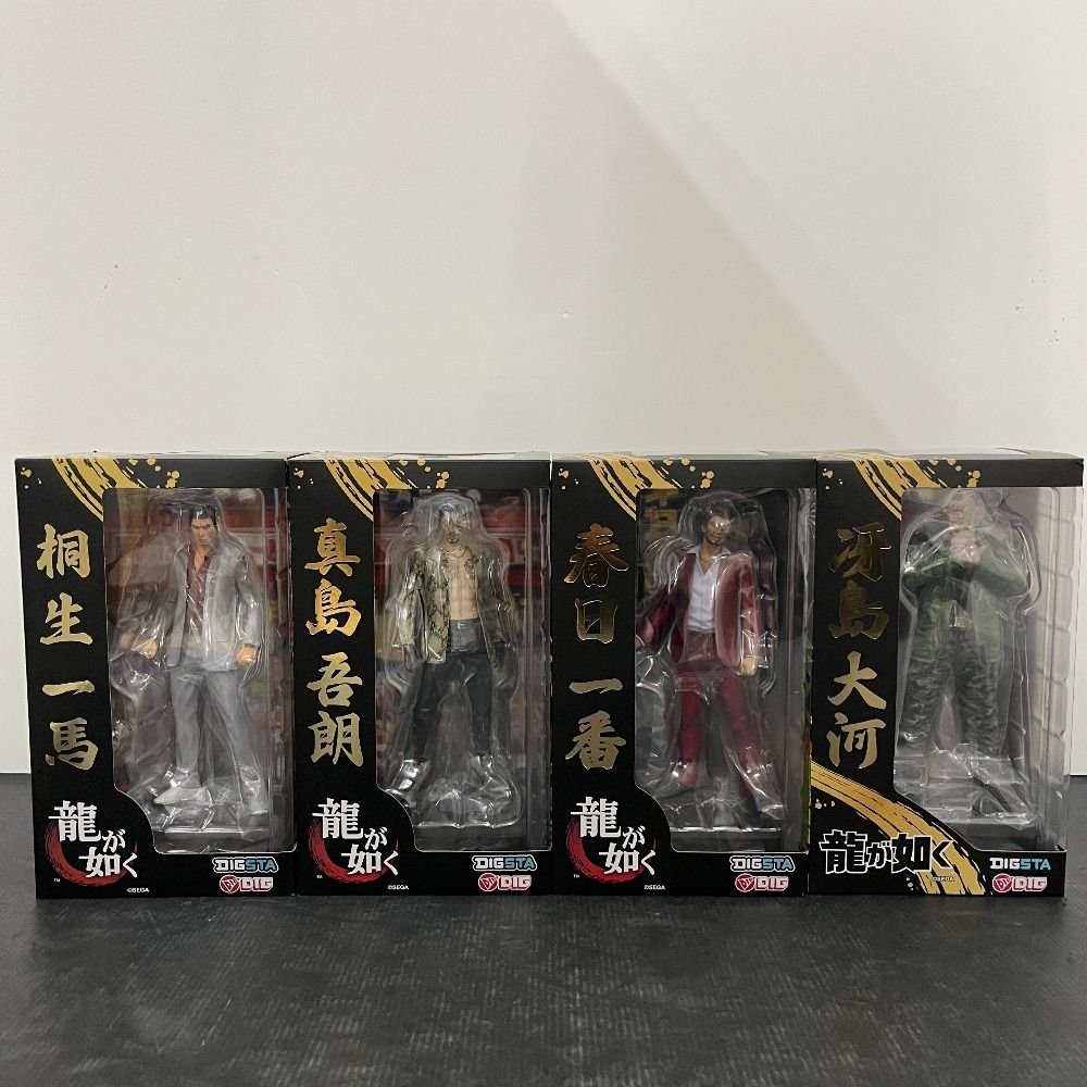 06w19751 龍が如くDIGSTAフィギュア4体セット フィギュア 【中古品