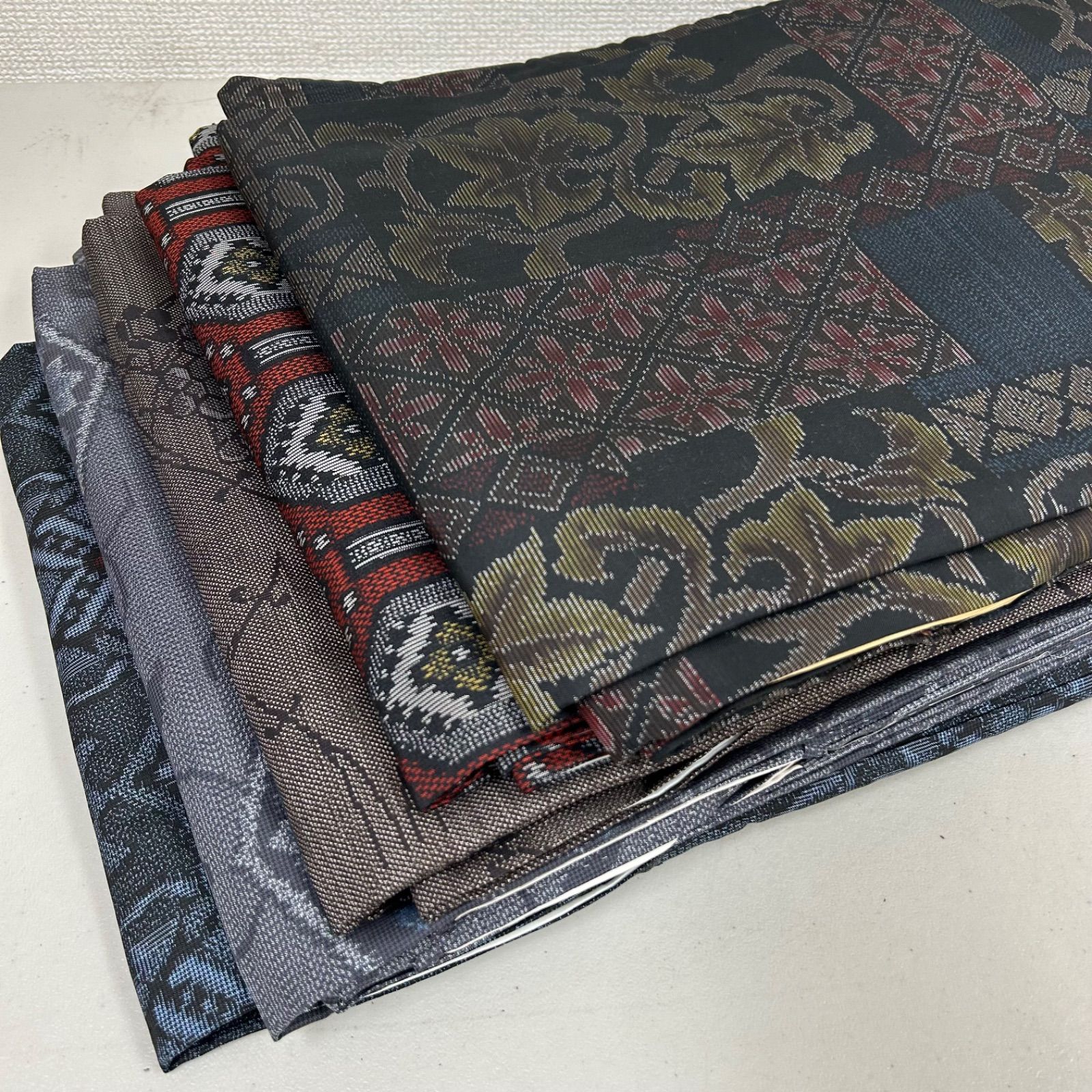 大島紬 着物 正絹 5着 着物まとめ売り リメイク材料 m-665 - メルカリ