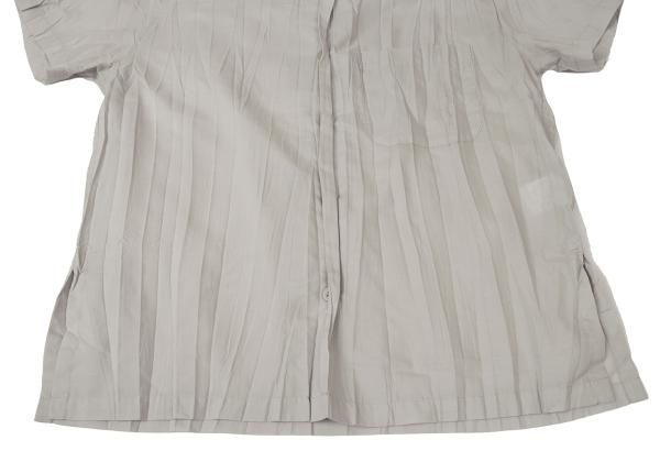 アウトレット イッセイミヤケISSEY MIYAKE プリーツ半袖シャツ