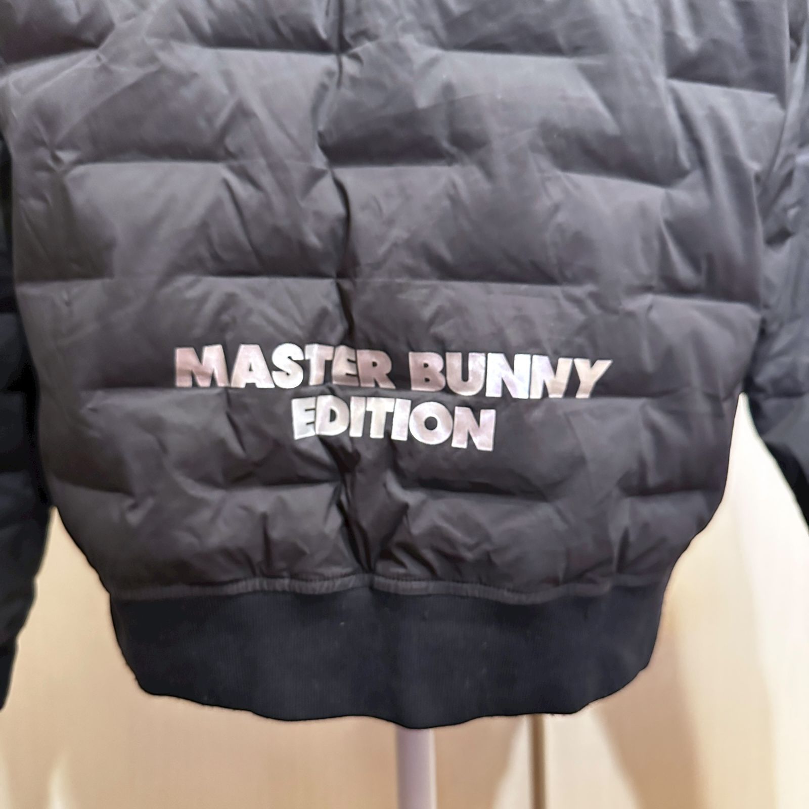 MASTER BUNNY EDITION ダウンジャケット 黒 サイズ6 HR0775 - メルカリ