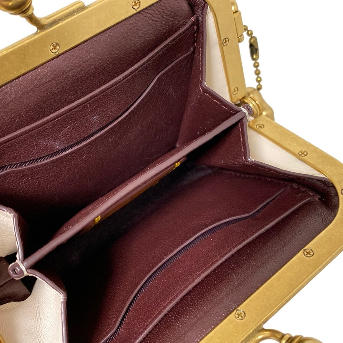 COACH(コーチ) コインケース キスロック フレーム ポーチ ウィズ