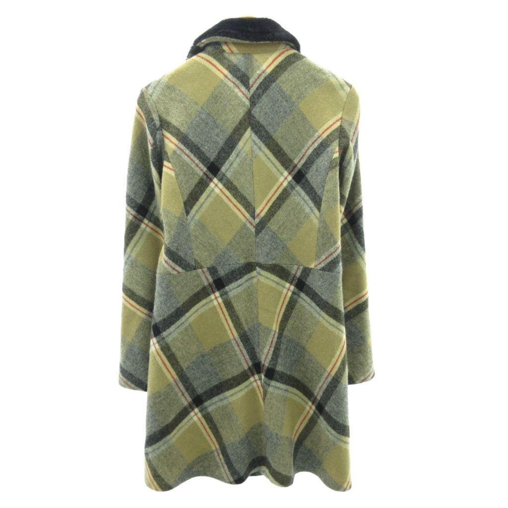 トリコ　コムデギャルソン　ジャケット　チェック tricot COMME des GARCONS トリココムデギャルソンtricot モヘヤ混紡