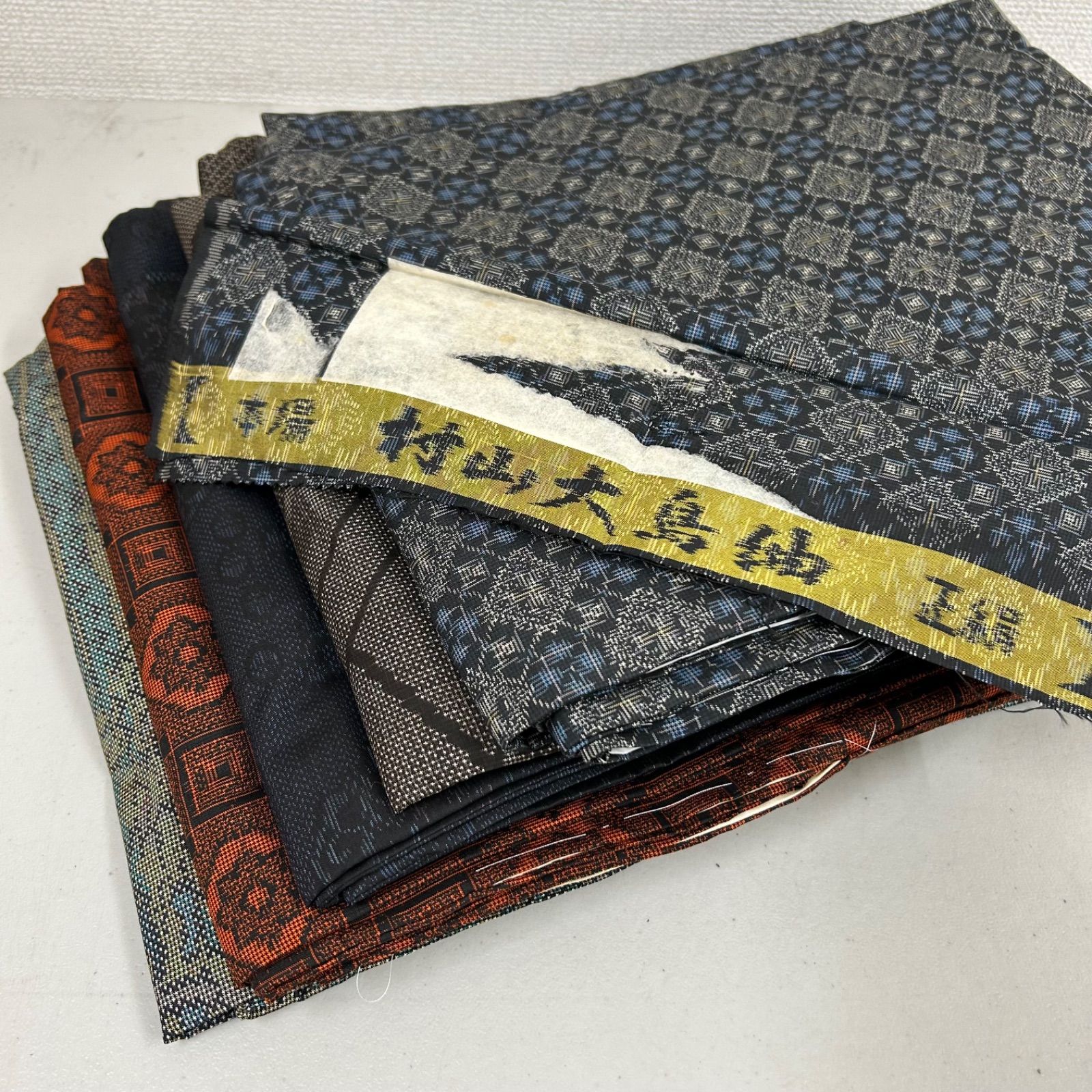 大島紬 着物 正絹 5着 着物まとめ売り リメイク材料 m-667 - メルカリ