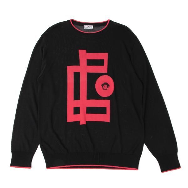 ジャンニヴェルサーチGIANNI VERSACE トップ バイカラーポイント