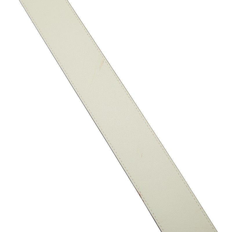 グッチ ダブルG ベルト サイズ：75・30 400593 アイボリー ゴールド