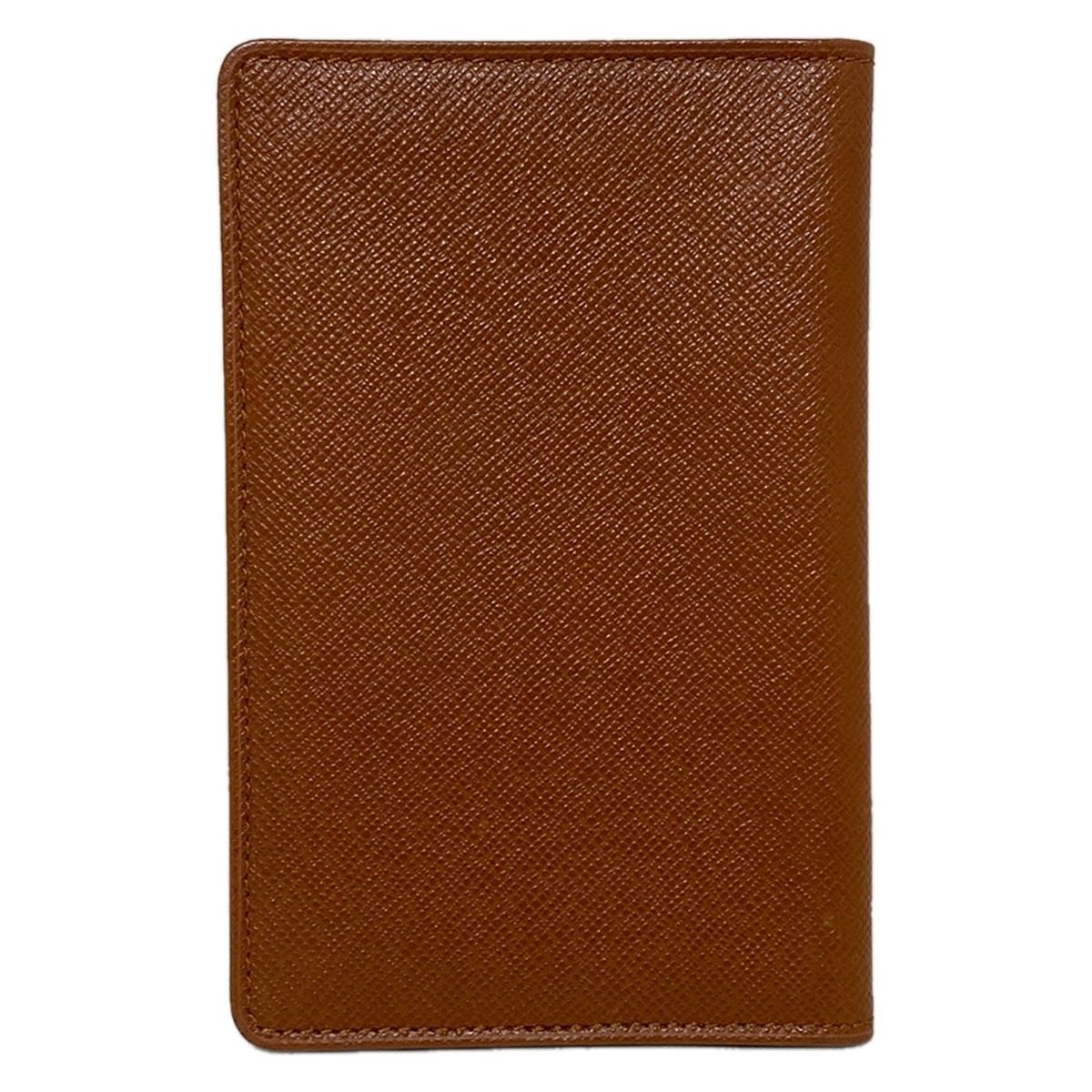 LOUIS VUITTON ルイヴィトン 小物入れ タイガ ブラウン 証明書ケース レザー