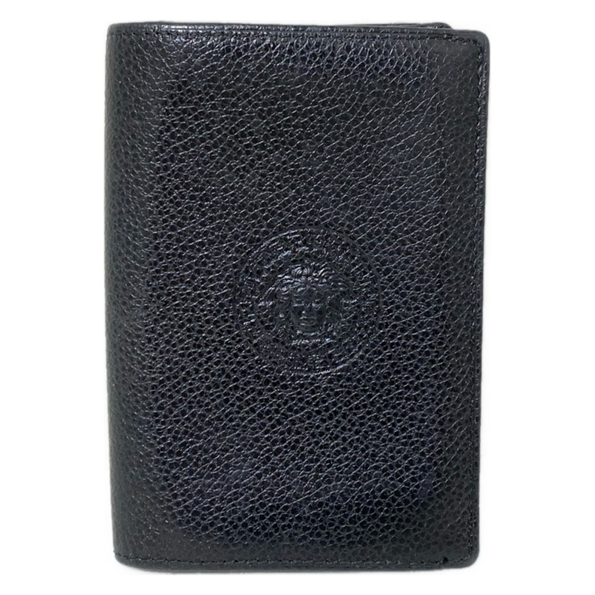 GIANNIVERSACE(ジャンニヴェルサーチ) カードケース - 黒 レザー