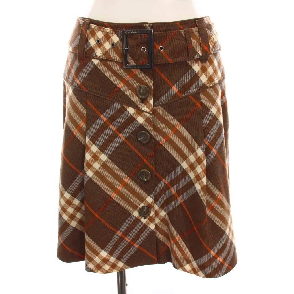 バーバリーブルーレーベル BURBERRY BLUE LABEL スカート ミニ