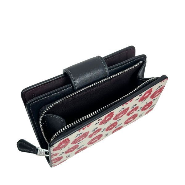 コーチ 財布 レディース COACH 折り財布 フローラル プリント