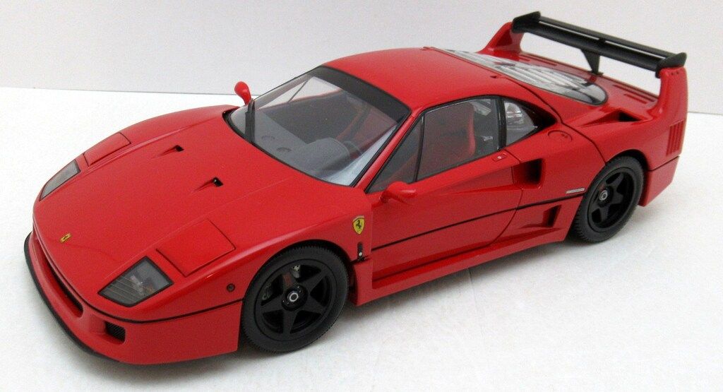 京商 1 18 Ferrari F 40 Light Weight LM Wing Red 08415 R