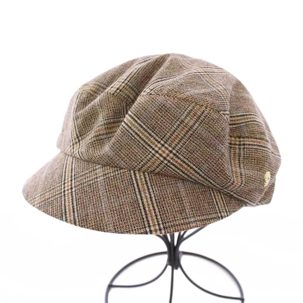 ヘレンカミンスキー HELEN KAMINSKI キャスケット 帽子 チェック柄