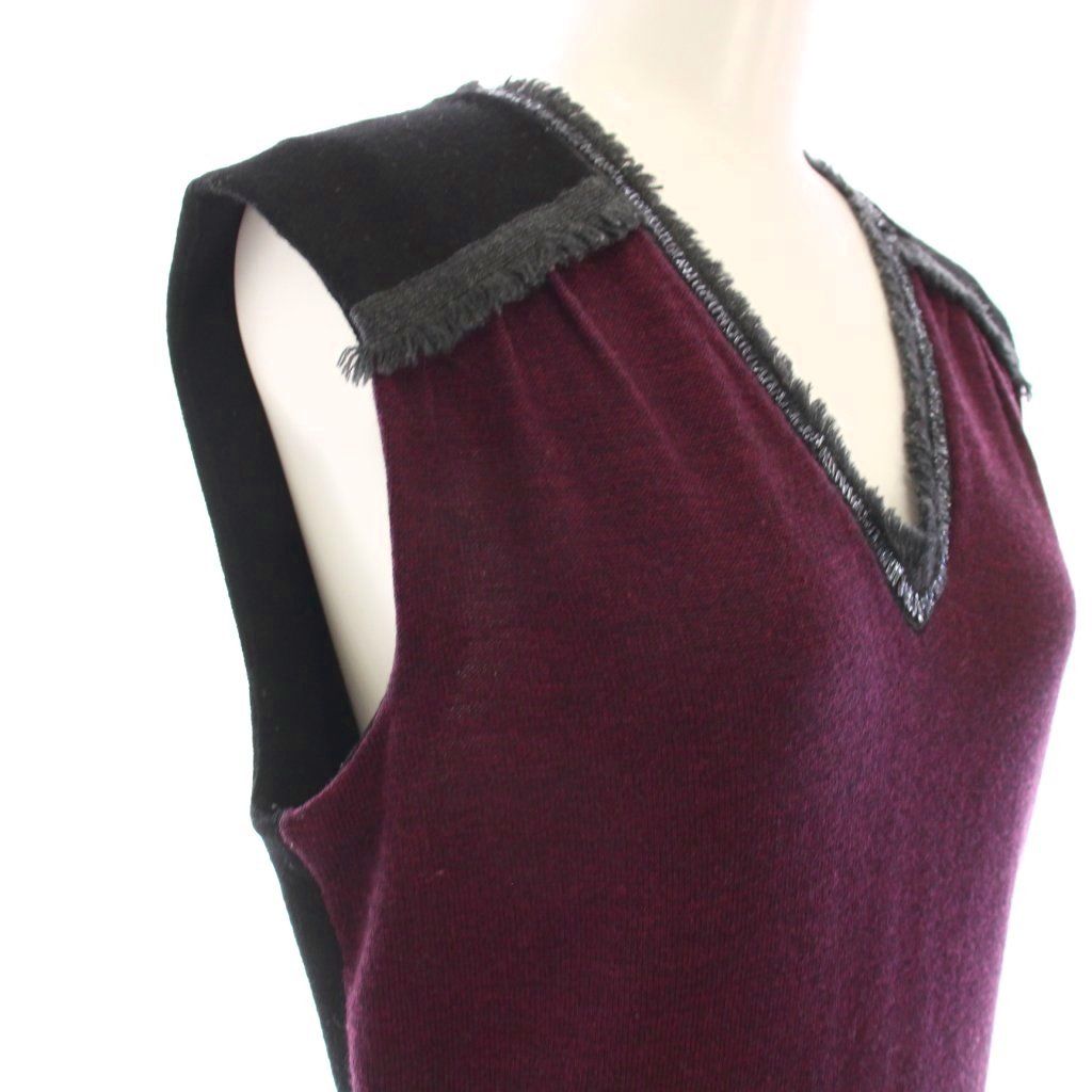 トリーバーチ TORY BURCH ニット ワンピース ロング ノースリーブ